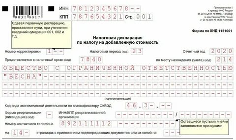 Уточненная налоговая декларация после выездной проверки