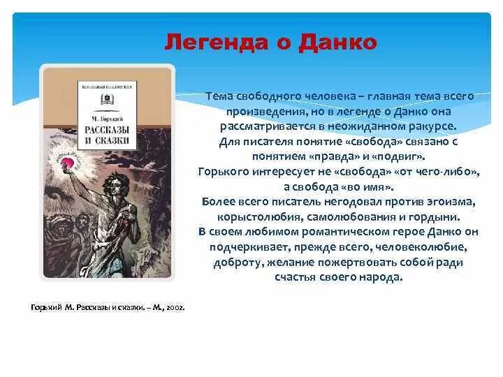 Является ли данко героем. Легенда о данко. идея рассказа данко. легенда произведение. тема легенды о данко.