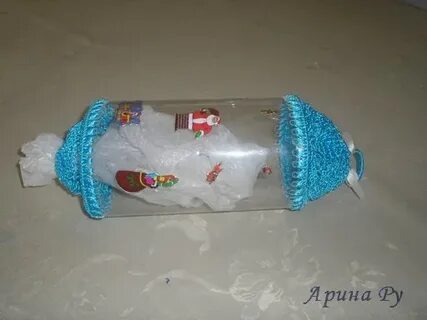 Как сделать конфету в бутылке