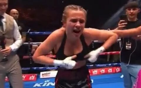 Total Frat Move After earning her first ever boxing victory, Daniella Hemsl...