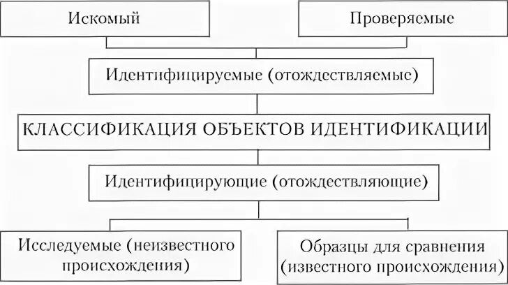 Установление объекта криминалистической идентификации. Установление объекта криминалистической идентификации