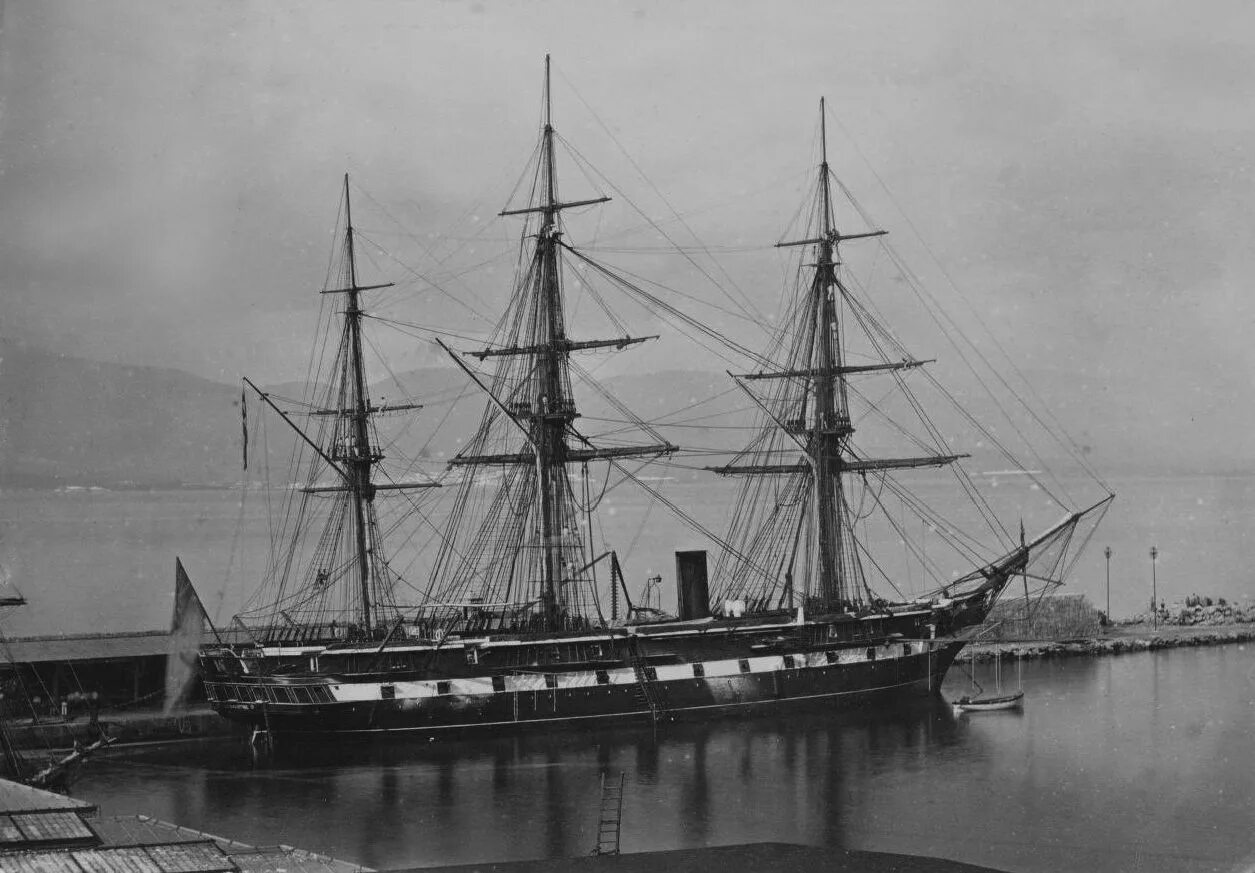 Парусный линейный корабль Кайзер 1858. Парусно-винтовой Фрегат Ослябя. HMS Endymion (1797). Корвет корабль 19 века.