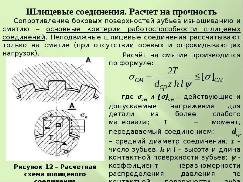 Обозначение шлицевого соединения. Шероховатость эвольвентных шлицевых соединений чертеж. Шлицевые муфты для соединения валов. Шлицевое соединение ГОСТ ГОСТ 6033-80. Расчетная схема шлицевого соединения.