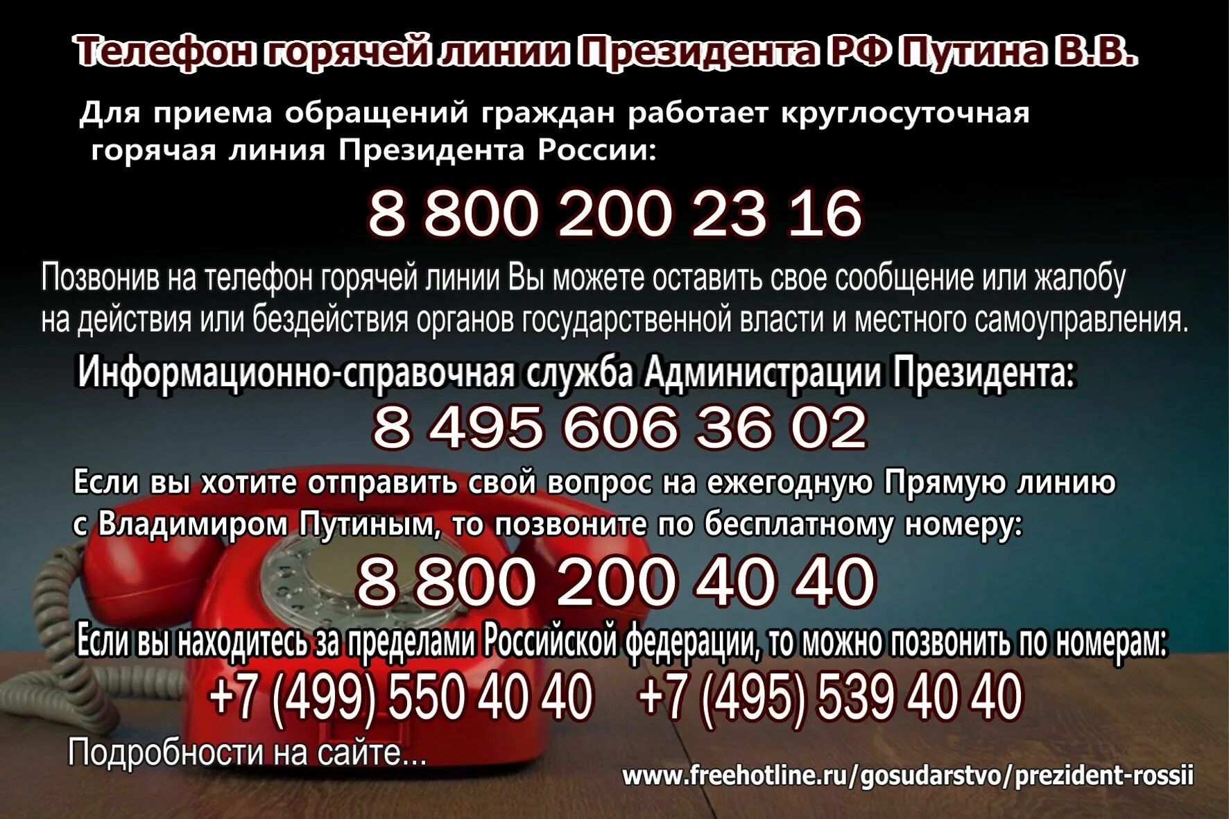 Горячая линия президента. Номер горячей линии Путина. Номера телефонов горячей линии президента России. Телефон горячей линии президента РФ Путина. Приемная президента рф телефон горячей