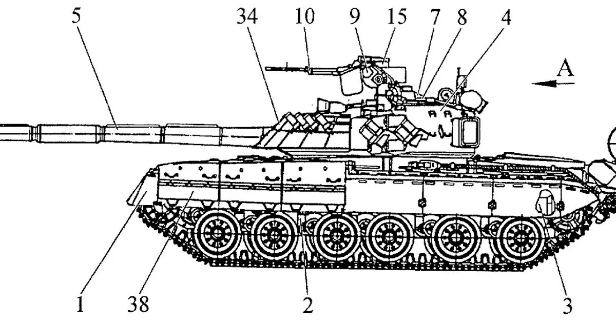Т 80 размеры