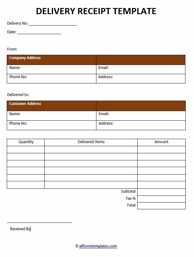 Delivery receipt. Bunker delivery receipt. Receipt template. Delivery receipt. Delivery receipt.