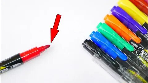 Как правильно фломастеры