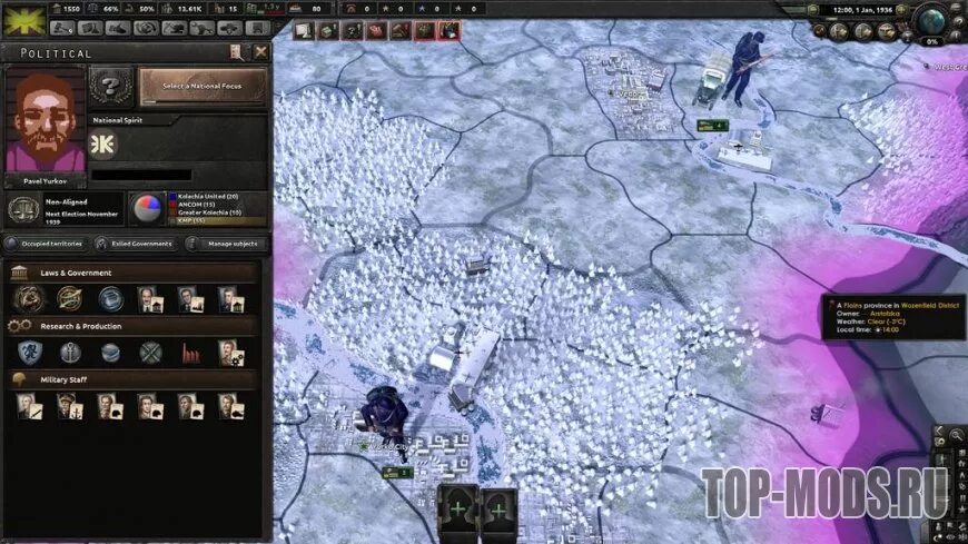 Hoi 4 Арстотцка. Опыт дивизии в Hearts of Iron 4.