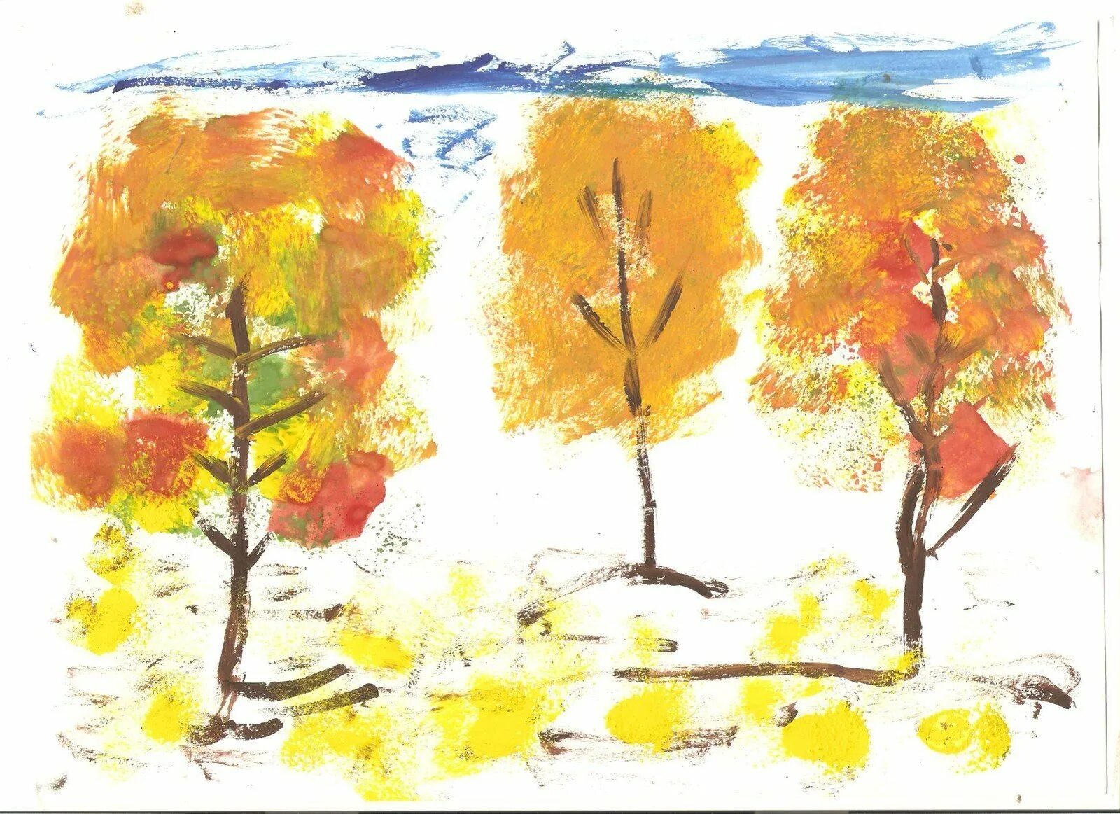 Осень картинки пошагово. Рисунок осень. Рисование 2 класс осень. Осенний пейзаж для детей 5 лет. Краски осени рисунок.