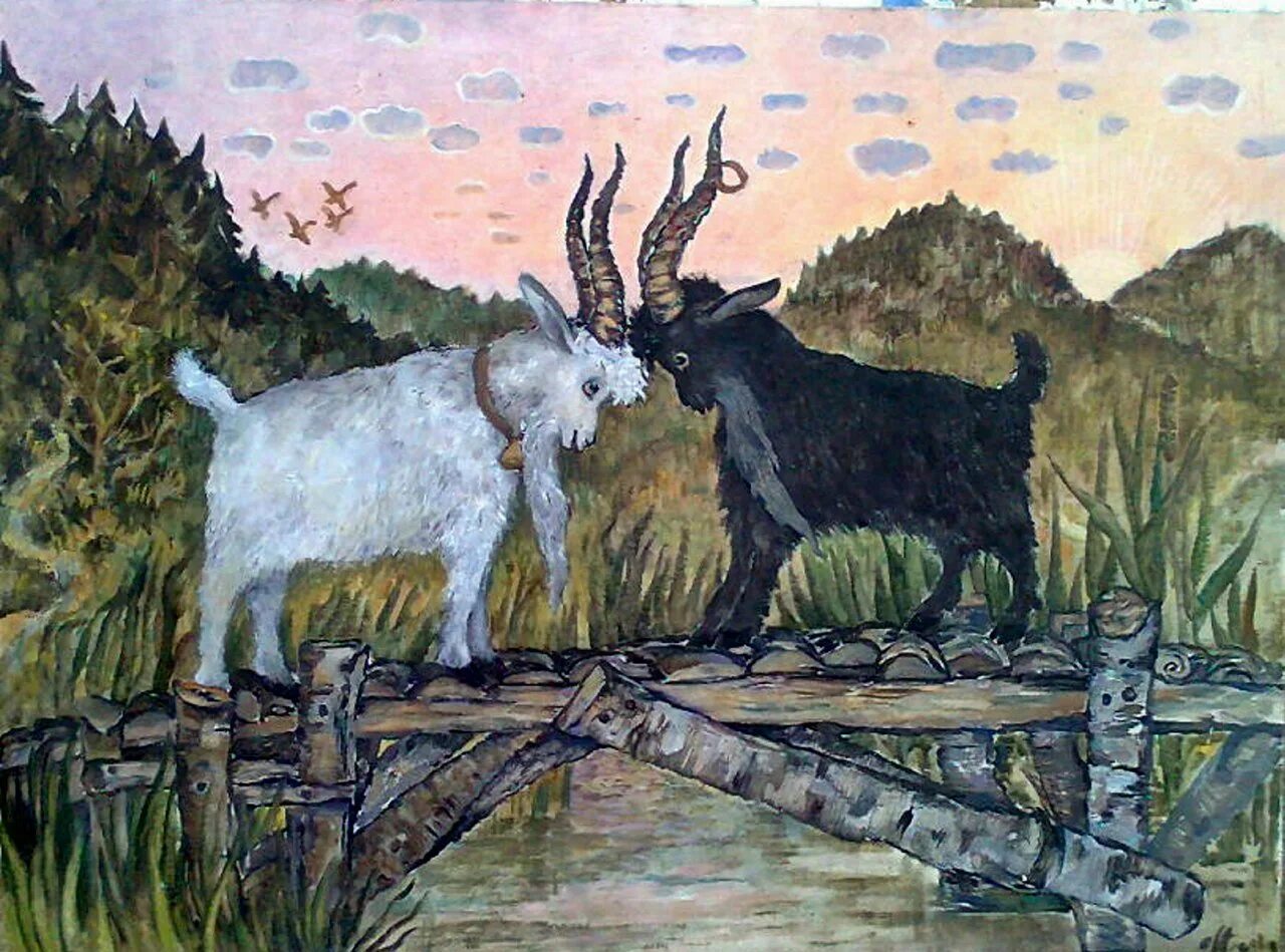 Сказки козлятки и волк. Стихотворение два козлёнка. Козочка блеет. Коза с книгой. Два упрямых козлика ушинский.