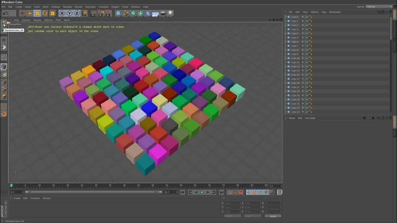 Maya color. Рандом колор. cinema 4d color. генератор рандомного цвета.
