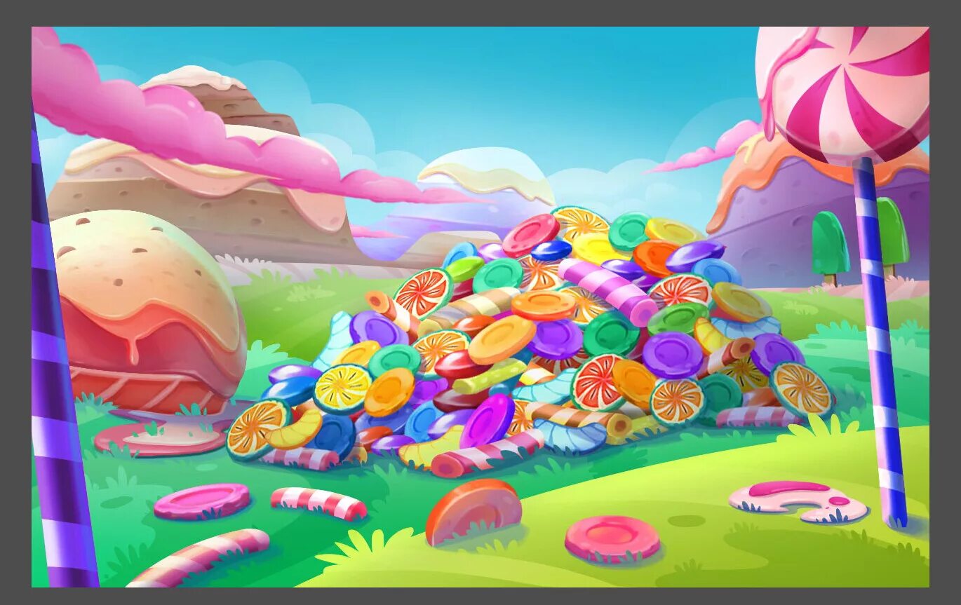 Включи сладкая 2. Candyland. Конфетный остров. Конфетный город рисунок детский. Конфетный мир.