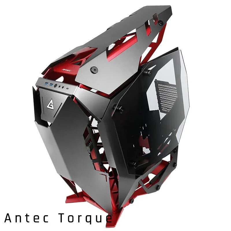 Лучшие игровые корпуса. Корпус Antec Torque. Корпус для ПК Antec. Открытый корпус ПК Antec Torque. Antec Torque 0-761345-80017-4 корпус (системный блок.