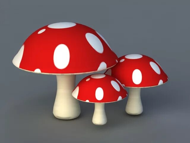грибы концепт. мухомор арт. Mushroom 3. мухомор 3д. злой мухомор.