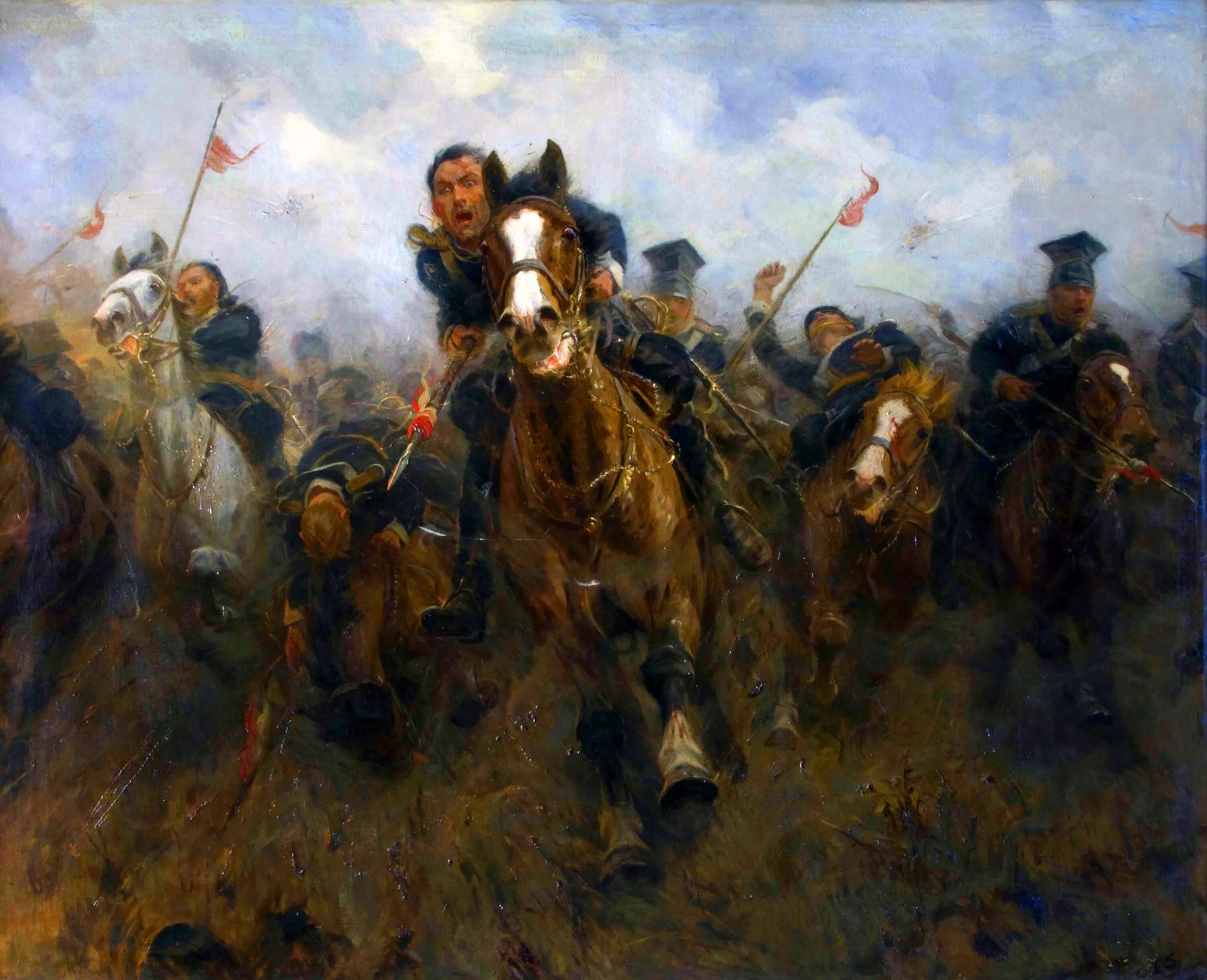 Картина нападение. Атака легкой кавалерии 1854. Атака бригады легкой кавалерии. Сражение под Балаклавой 1854.