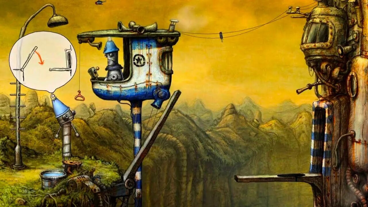 Machinarium на андроид. Machinarium 2 аманита десинг. машинариум amanita design. машинариум город. машинариум продолжение.