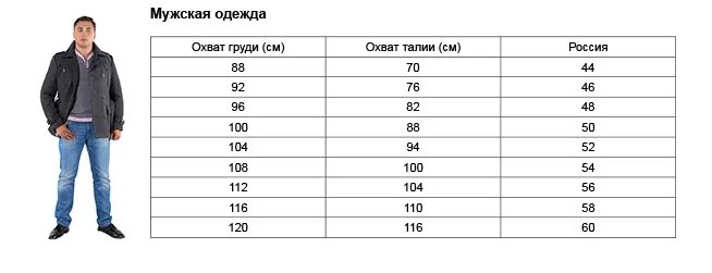 Мужчина 62 размера