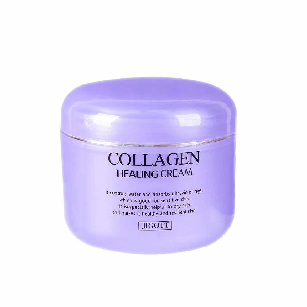 Коллагеновый крем Jigott. Jigott Ultimate real Collagen Cream. Collagen крем для лица. Крем коллаген для лица Корея. Купить крем для лица с коллагеном