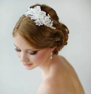 свадебная прическа без украшений