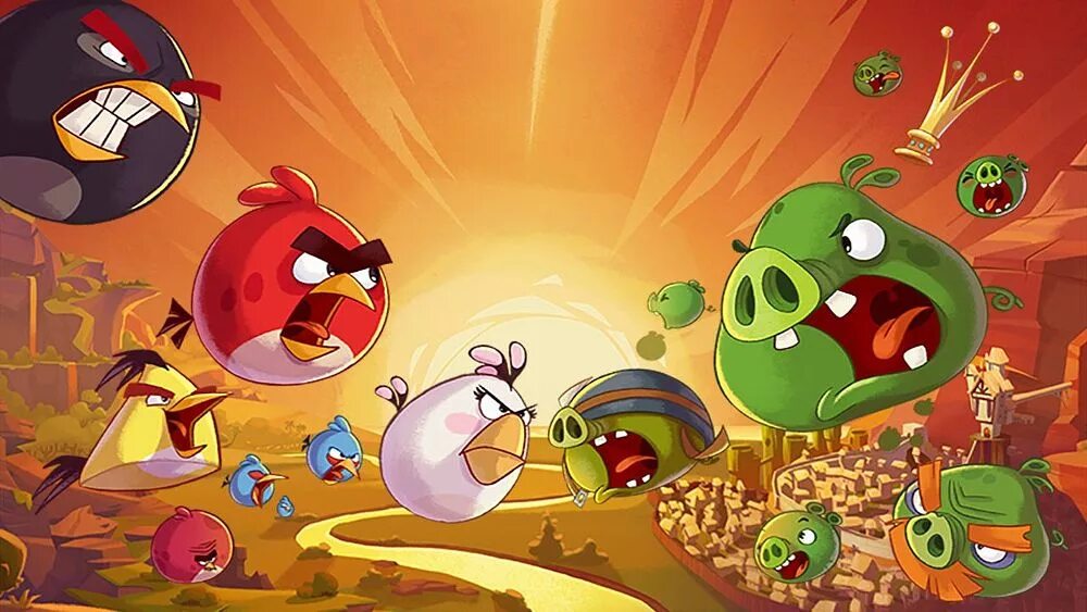 Angry birds 2 хорошее качество. Angry Birds 2 игра. Игра Angry Birds toons. Энгри бердз свиньи игра.