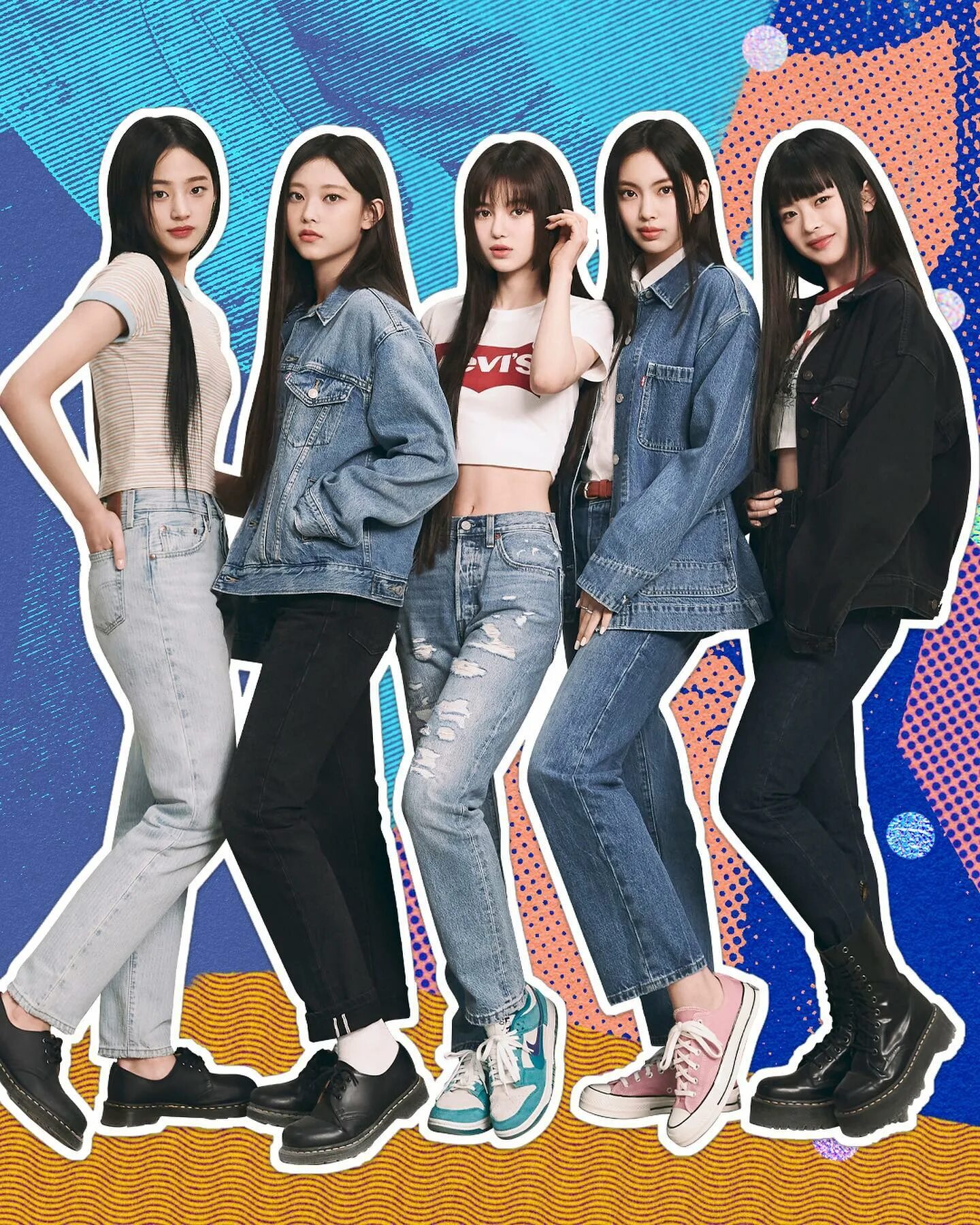 New jeans кириллизация. Нью джинс кпоп. New Jeans kpop группа. Группа NEWJEANS. Группа New Jeans Ханни.