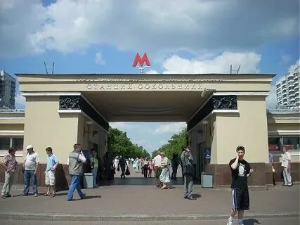 Метро сокольники выходы