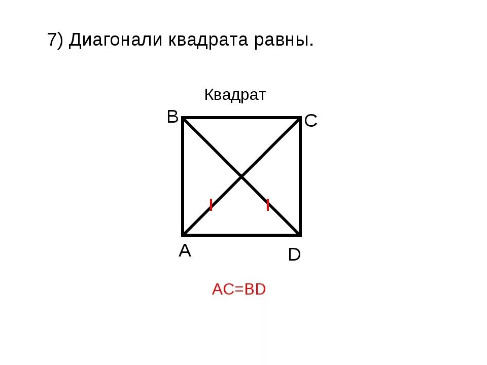 Диагональ квадрата. Диагональ квадрата равна. Чему равна диагональ квадрата. Формула нахождения диагонали квадрата.