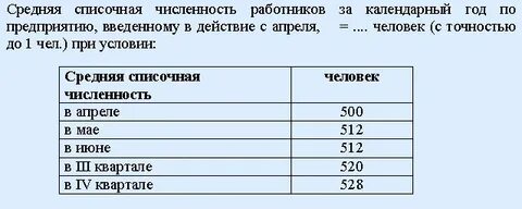 Работником в среднем за год