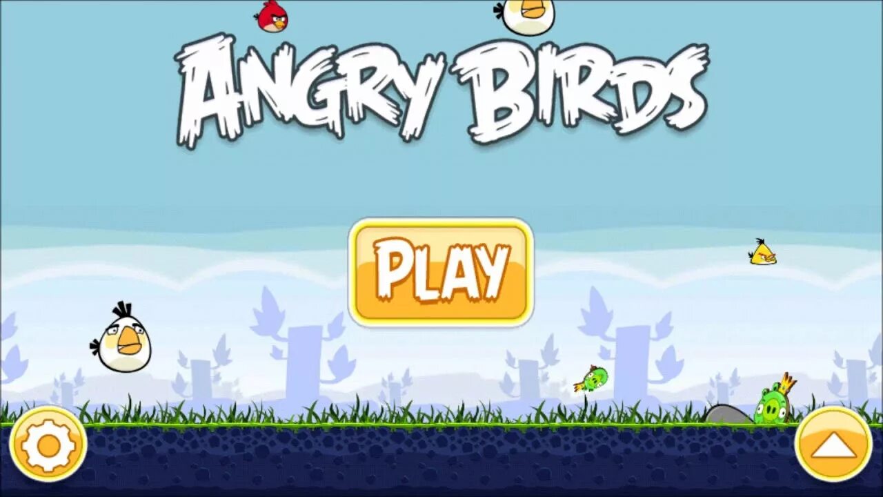 Меню игры Angry Birds. Игра Angry Birds Classic. Энгри Бердс музыкальные. Энгри бердз Рио.