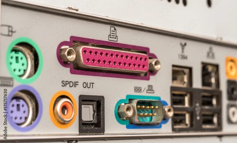 Разъем материнской передней панели пк usb 3. Задняя панель системного блока разъемы. Задняя панель разъем rca компьютера. Задняя панель системного блока разъемы. Разъемы на задней панели.