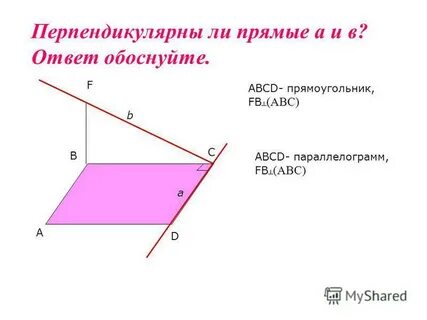 Перпендикулярны ли
