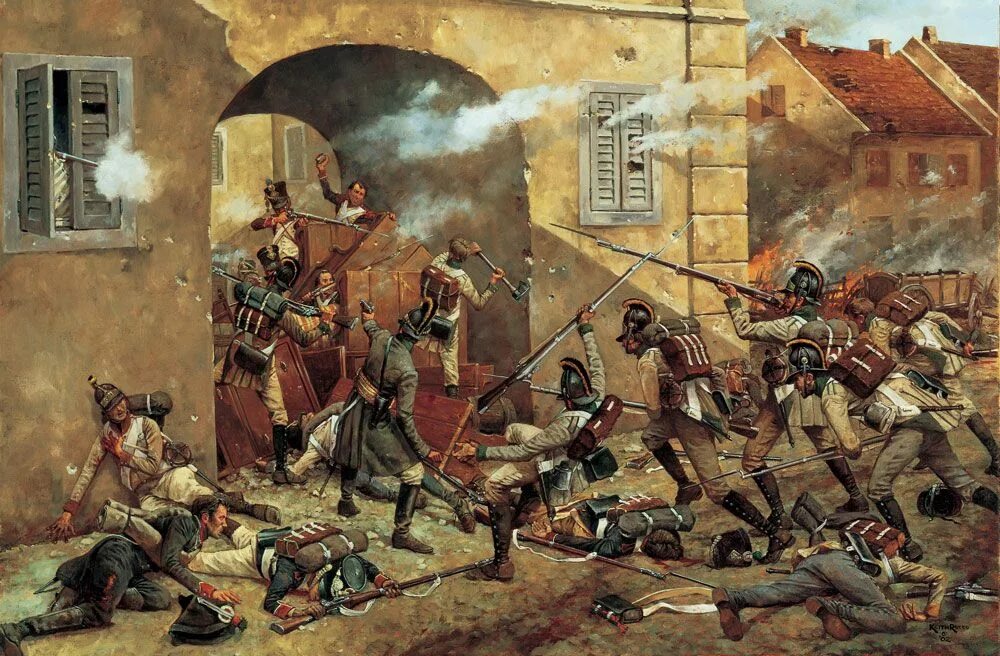 Французы напали. Ваграм битва 1809. Асперн-Эсслингская битва. Ваграмская битва Наполеон. Битва при Эсслинге 1809.