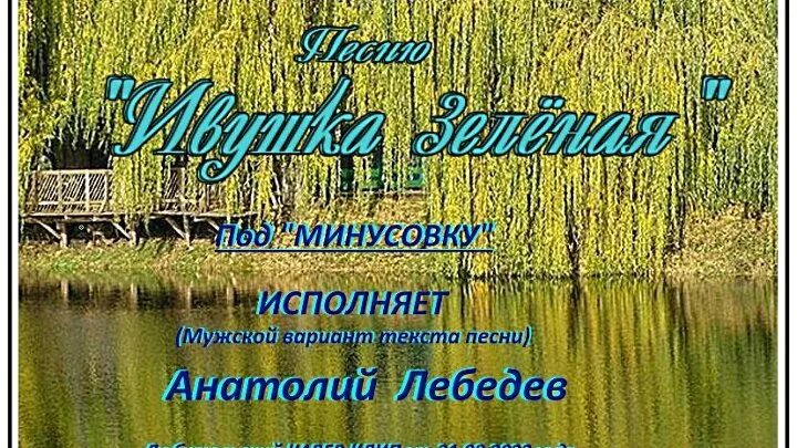 Ивушка зеленая в аранжировке. Ивушки вы. Песня ивушки вы ивушки ивушки зеленые. Ивушка ивушка зеленая моя. Ивушка пономаренко.