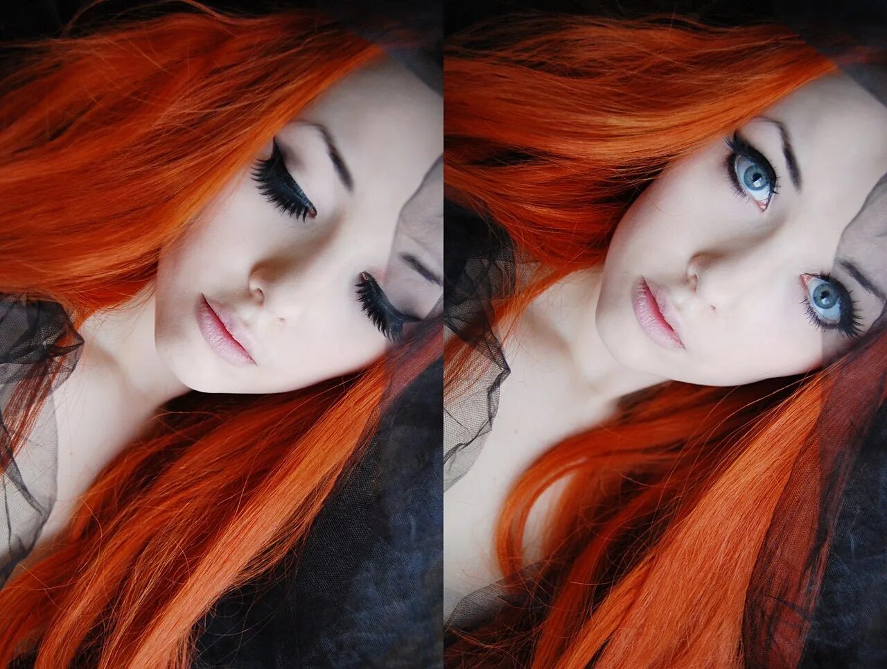 Фрэнсис Кумб рыжая. Девушка с оранжевыми волосами. Макияж для рыжих волос. Няша фото