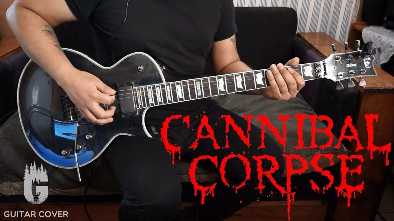 Cannibal corpse hammer. Death Metal Guitar. Dead металл на гитаре. Cannibal Corpse Hammer smashed face обложка.