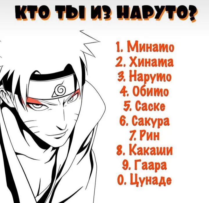 Тест твой наруто