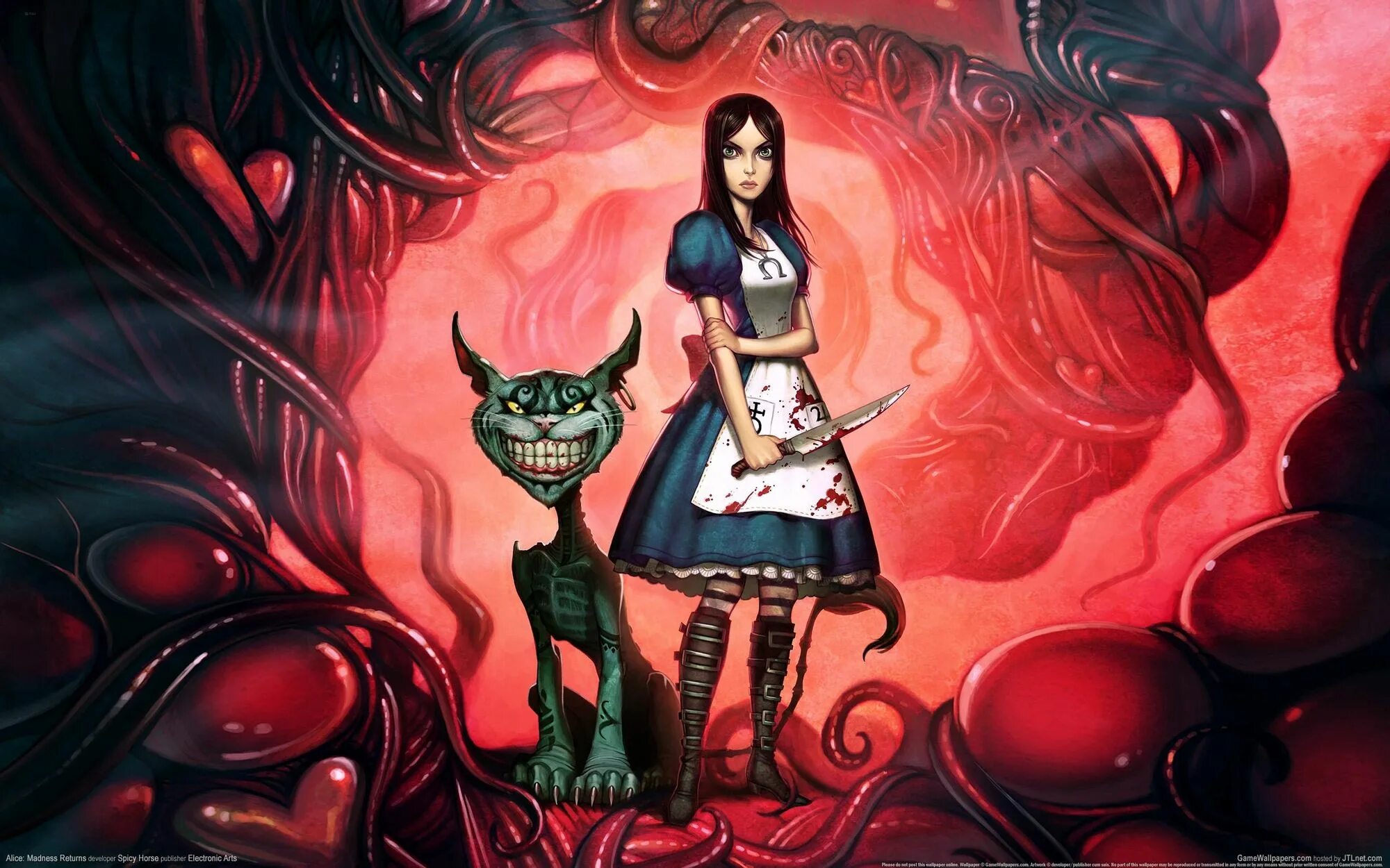 Алиса American MCGEE Madness Returns. Alice Madness Returns Чеширский кот. Чеширского кота Alice MCGEE. Безумные обои