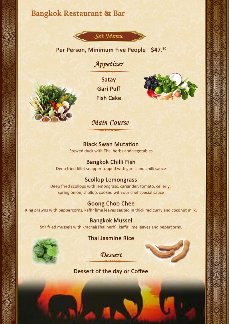 Set menu