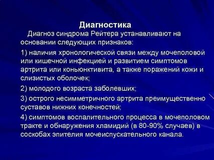 Диагноз синдром