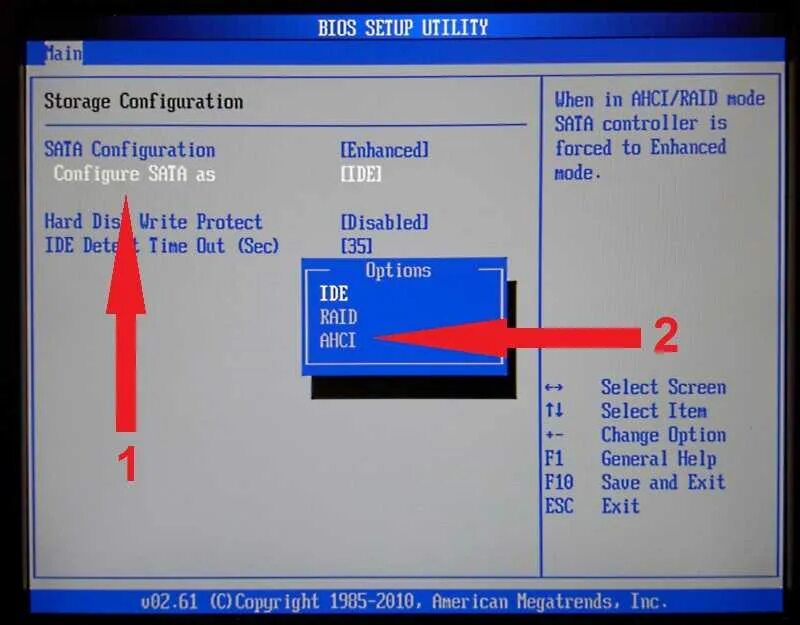 Как поменять на ahci windows 10 Как поменять на ahci windows 10