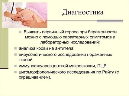 Герпес после родов