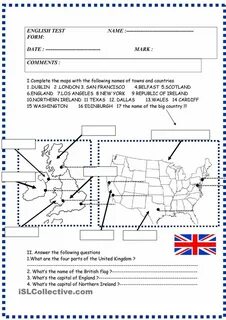 Контрольная работа the country across the ocean