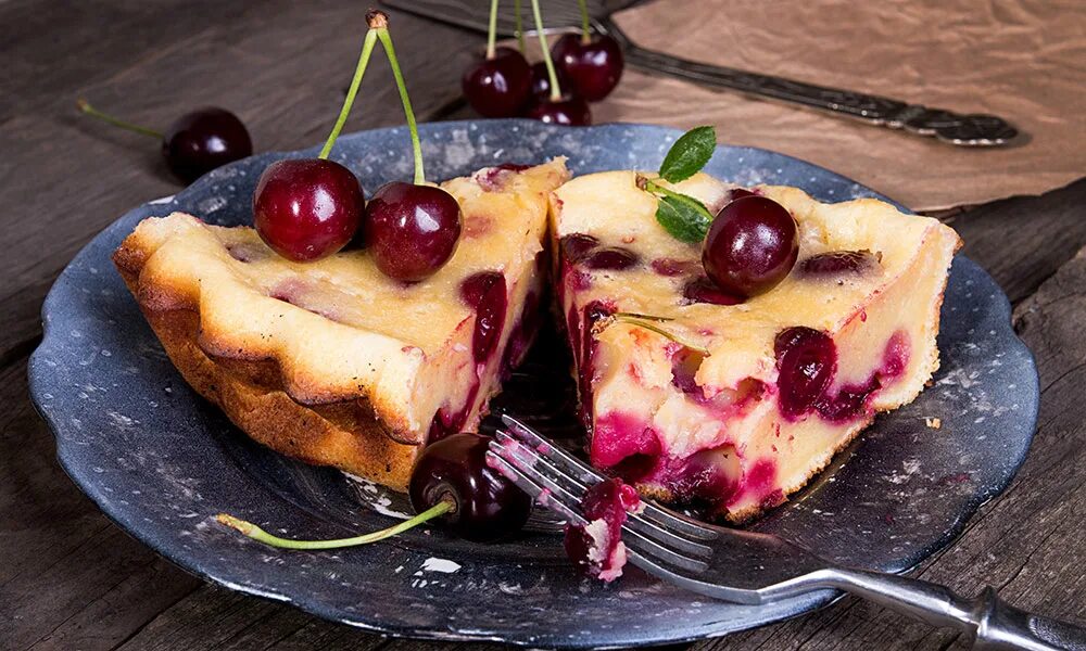 Clafoutis sans gluten Recette Clafoutis sans gluten, Clafoutis aux cerises, Rece