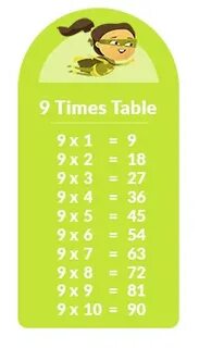 9 times 9