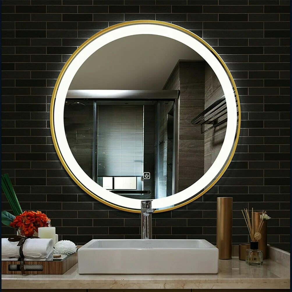 Светодиодное зеркало купить. Зеркало led Mirror Light. Зеркало "frame Black led". Круглое зеркало led Grossman 900. Зеркало круглое с подсветкой bz-BS-led2025.