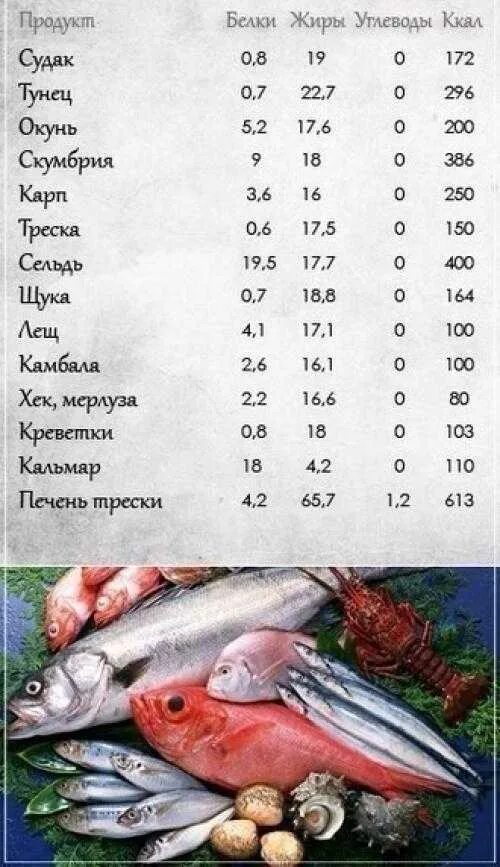 Сколько грамм в скумбрии. Пищевая ценность рыбы в 100 граммах. рыба по калорийности таблица. пищевая ценность рыбы таблица. калорийность и витамины,рыбы.
