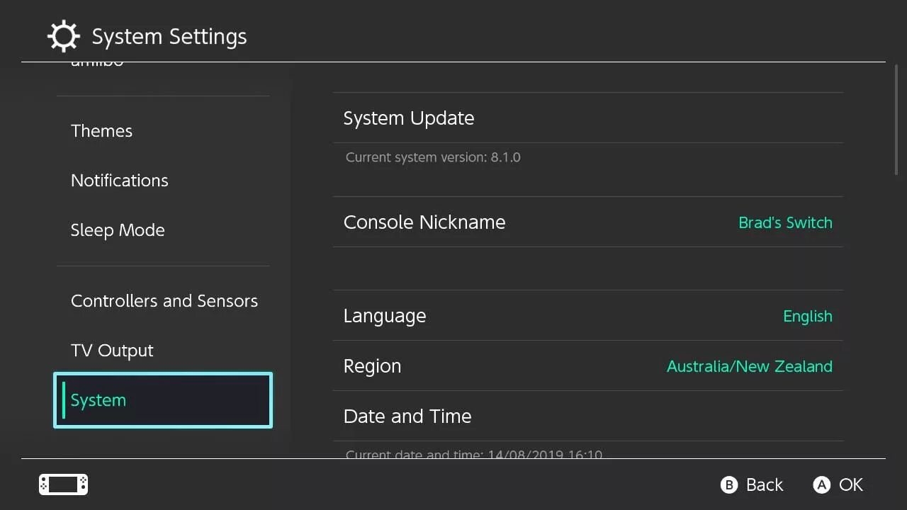 Firmware current