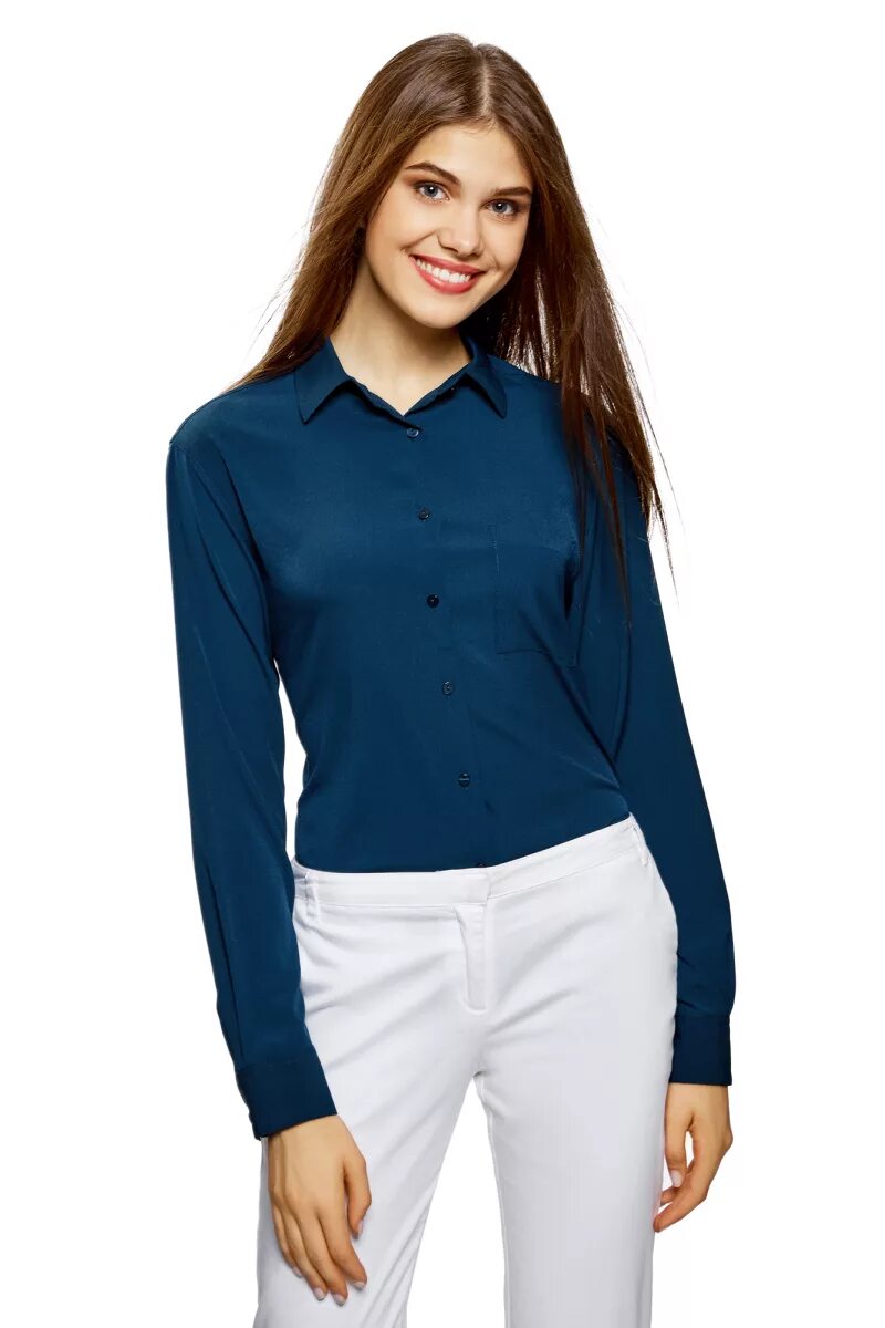 Рубашка oodji Ultra. Oodji блуза темно синяя. Oodji блузки женские. Синяя блузка. Блузка женская синяя