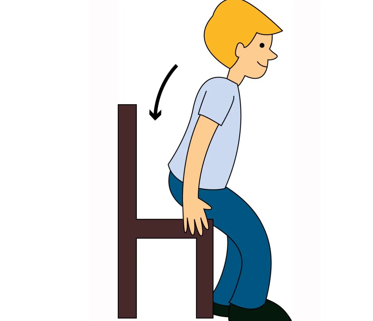 Up and down turn around. Up and down turn around