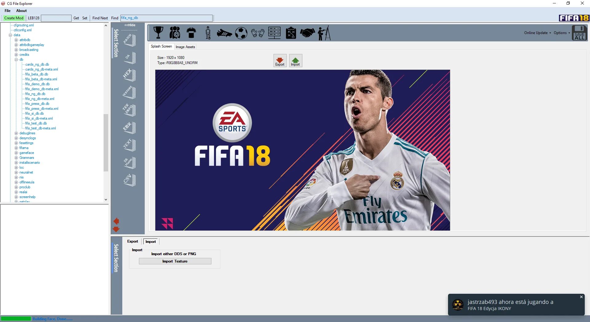 Fifa files. FIFA file Explorer. FIFA 18 иконы. FIFA 18 моды.